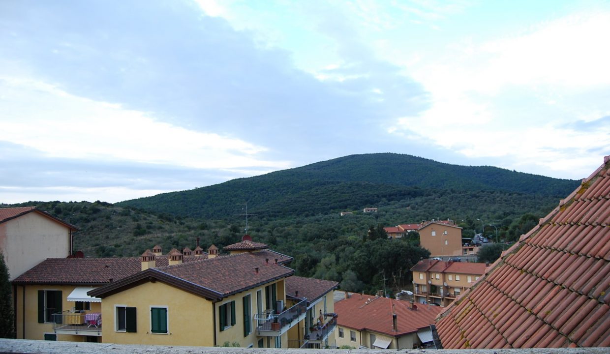 Terrazzo con vista monte